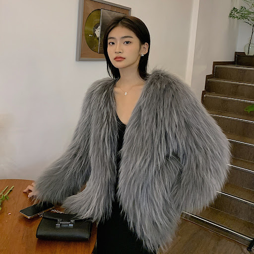 Title 2, Womens Long Coat Young Fashion V-neck Stylish ...