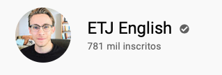 101 canais do YouTube para aprender inglês de graça ETJ English