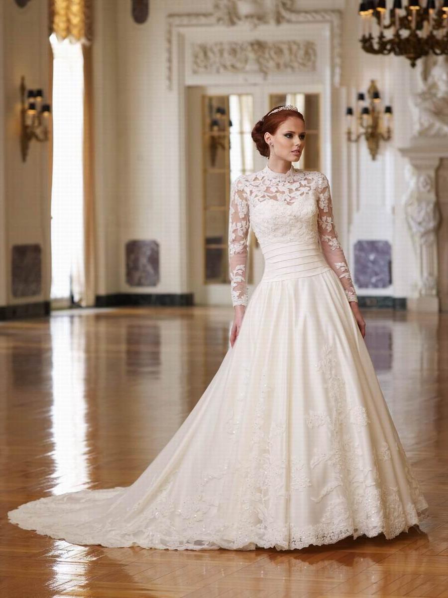 long sleeve wedding dresses