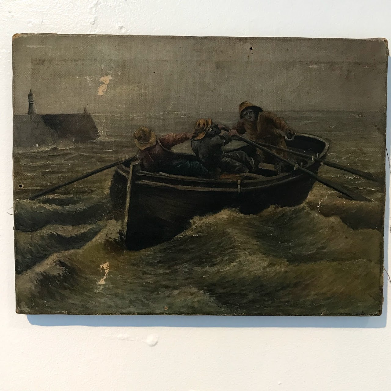 Fisherman at Sea Oil