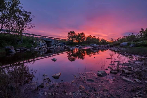 Living in a Painting. Photographer Benny Høynes in Norway