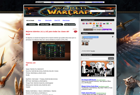 World of Warcraft en AltaBloggers: Directorio de Blogs para Bloggers