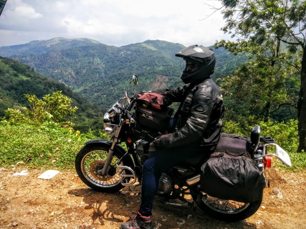 My motorcycle fully loaded after a long time