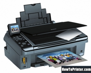 Reset Epson SX510 printer by Epson reset program