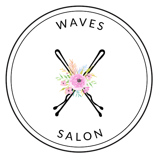 Waves Salon logo