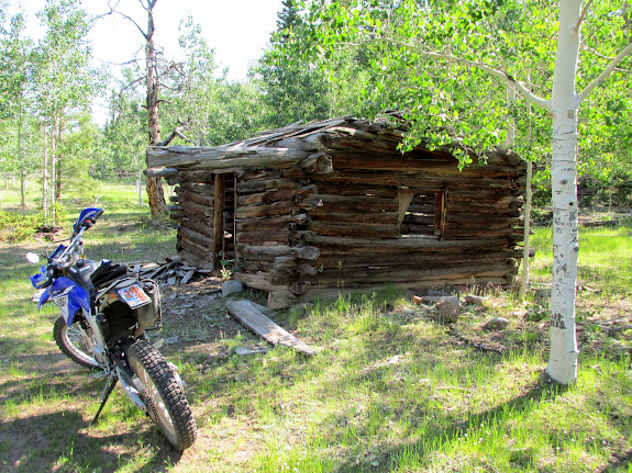 Cabin at the bottom of the Miller Creek Trail