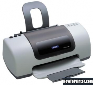 Reset Epson C67 printer by Resetter program