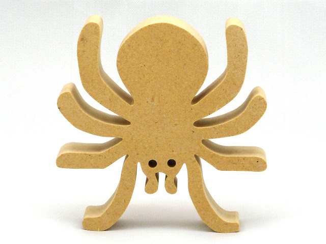 Handmade Halloween Spider Made From MDF A Wood Product