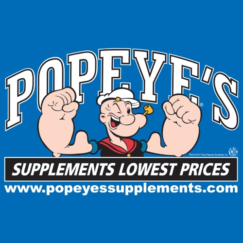 Popeye's Supplements Sherwood Park logo