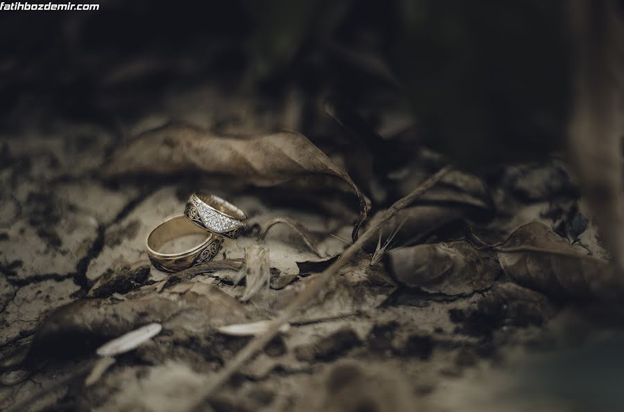 Wedding photographer Fatih Bozdemir (fatihbozdemir). Photo of 28 June 2017