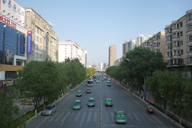 Shengli Road in Xining, Qinghai