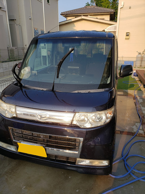 タントカスタムの朝洗車に関するカスタム事例の投稿画像4枚目