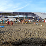 at Yuigahama Beach in Kamakura, Japan in Kamakura, Japan 