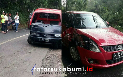 
Adu Banteng di Kiaradua, 2 Kendaraan Ringsek Parah
