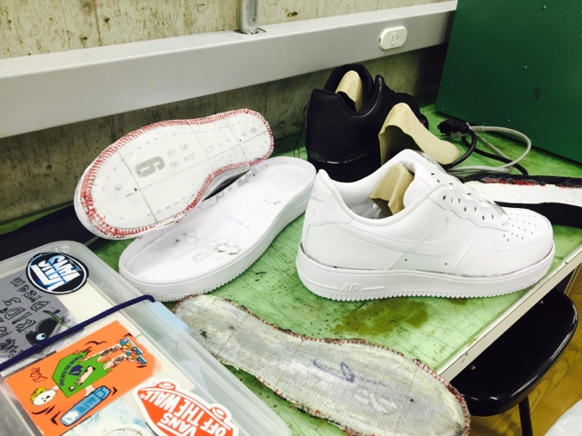 Jap's Quality Customs Sneaker LIFE: nike air force 1 ファスナーリメイク Part2