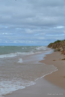 The beach is really shrinking