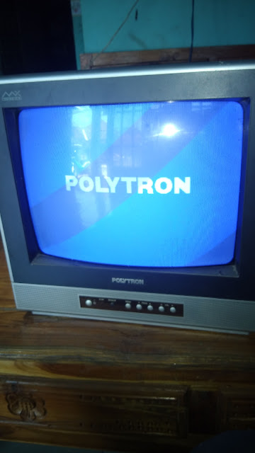 Tv Polytron 14" Ketika Dinyalakan Listrik Langsung Jeglek