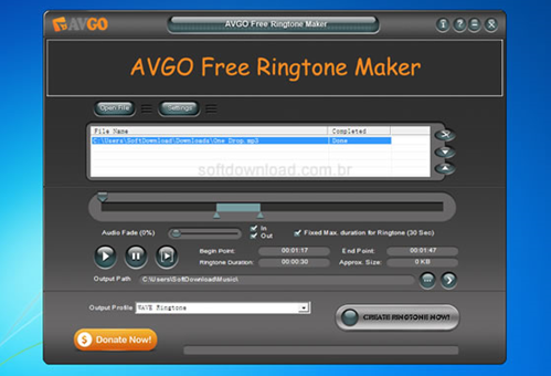 AVGO Ringtone Maker: Crie toques para celular