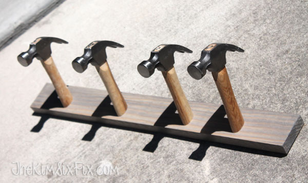 Hammers coat rack