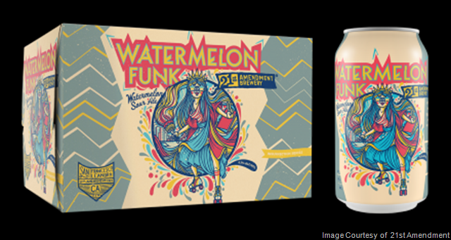 21st Amendment Watermelon Funk Returns In Cans 5/11