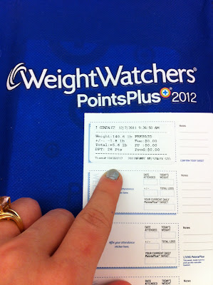 restarting Weight Watchers at 140.2 pounds