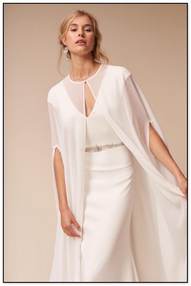 Best Bridal Separates: Dorrit Cape From Lotus Threads