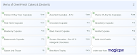 OvenFresh Cakes & Desserts menu 2