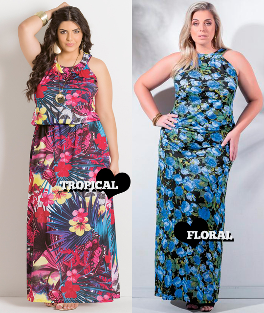 vestidos sociais longos plus size