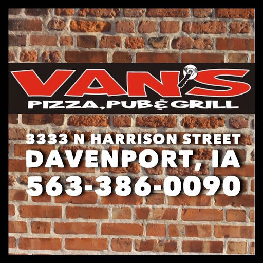 Van's Pizza Pub & Grill logo