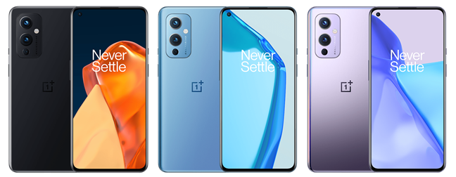 OnePlus 9: Kleuropties