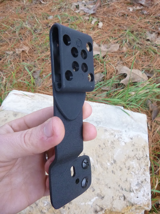 Universal Kydex Sheath Extension - UKE 2.0 - leg-straps and ferro