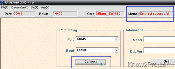 Know2pro RFID Project ตอนที่ 2 : ทดลองใช้งานอุปกรณ์ RFID + Software