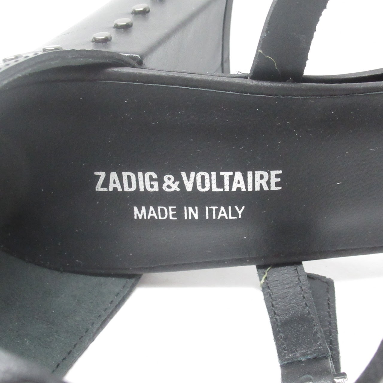 Zadig & Voltaire Studded Chunky Heel Sandals