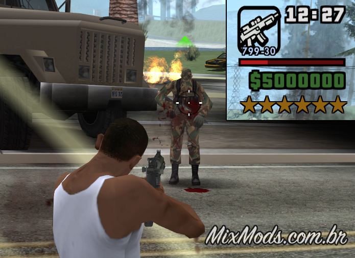 SALVANDO A PRIMEIRA NAMORADA DO CJ GTA SAN ANDREAS ANDROID 