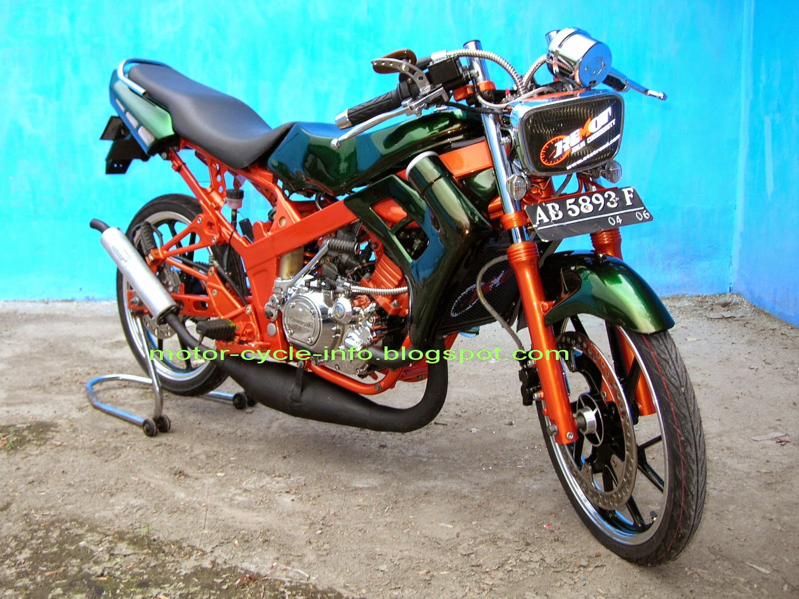 Kawasaki D Tracker Modifikasi Ktm Thecitycyclist