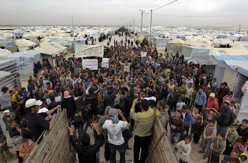 zaatari refugee camp visit