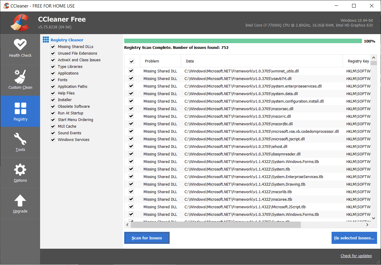 Una vez que se completa la búsqueda de problemas, haga clic en Solucionar problemas seleccionados |  Solucione el error Aw Snap en Google Chrome