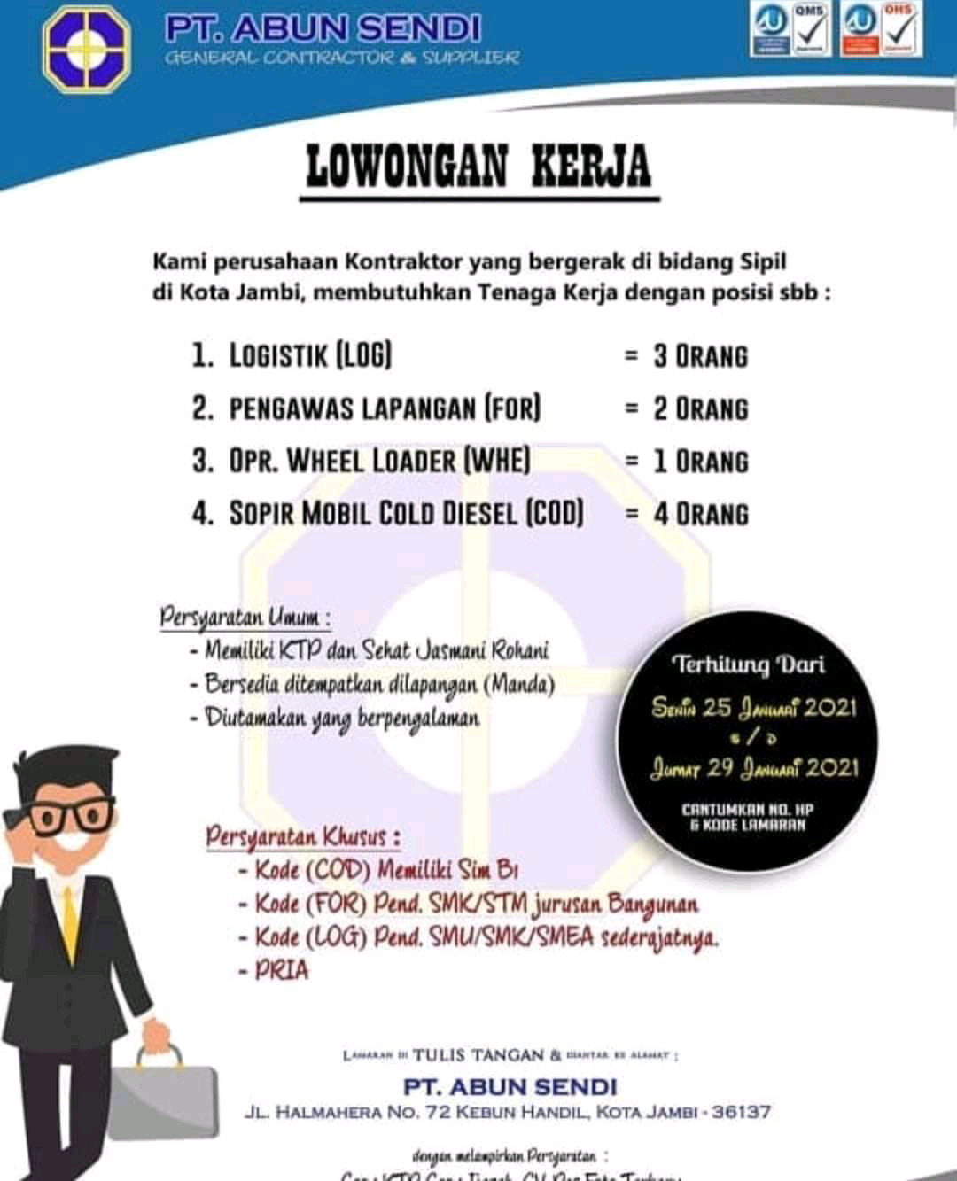 Lowongan Kerja Merlung - Lowongan Kerja Merlung Lowongan ...