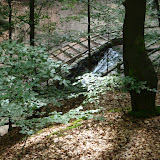 De waterval nabij Loenen.