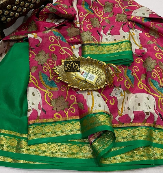 EthnicHyd: Mysore crape silk sarees