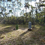 Rain water gauge near the intersection of Black Range Rd and Cronje Mtn Fire Trail (416150)