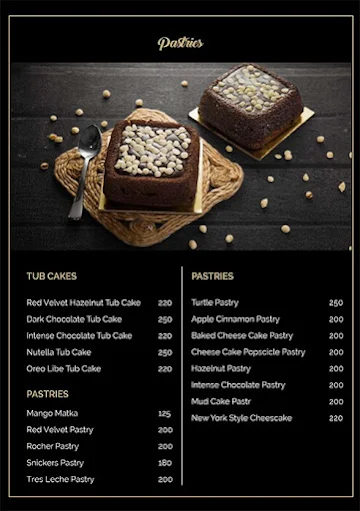 Elementaria Bakery Cafe menu 