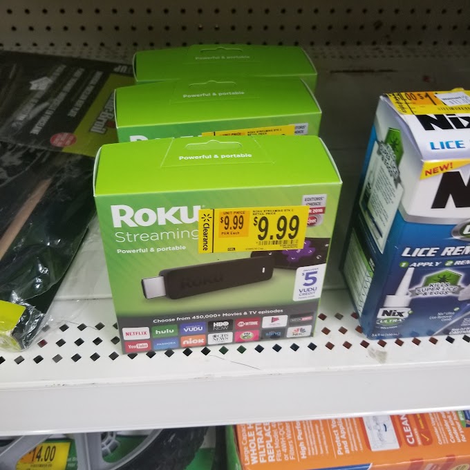 Wal-Mart clearance find today 3/5
Roku only $9.99