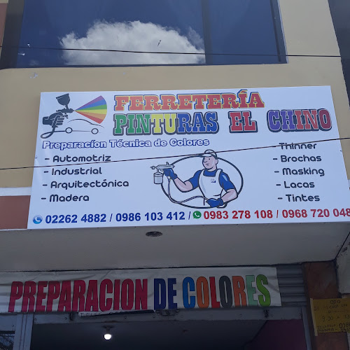 Opiniones de Pinturas El Chino en Quito - Tienda de pinturas