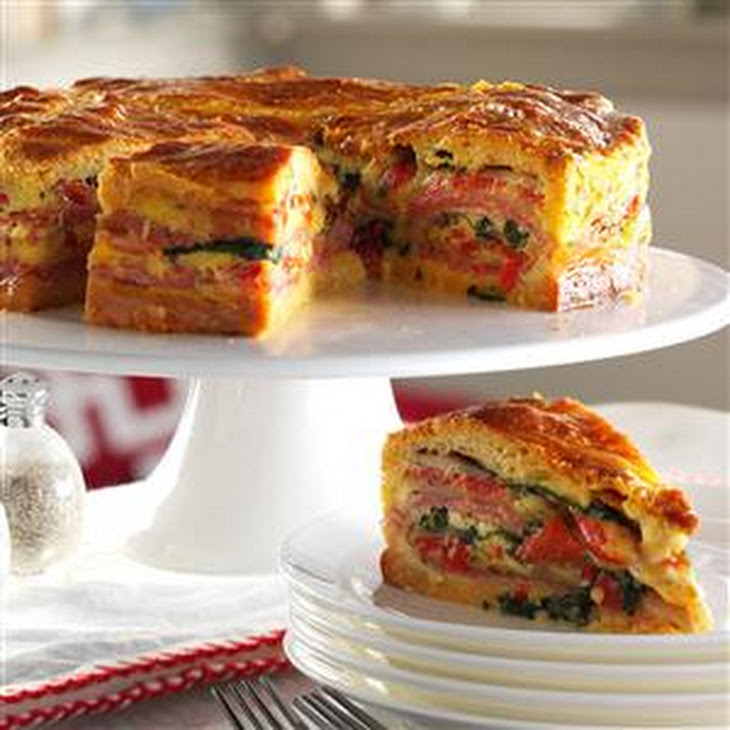 Italian Brunch Torta Recipe — Dishmaps