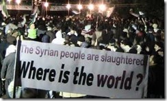 Syria asks where is the world