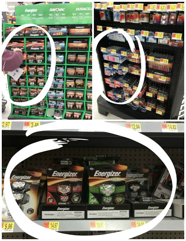 energizer batteries at Walmart