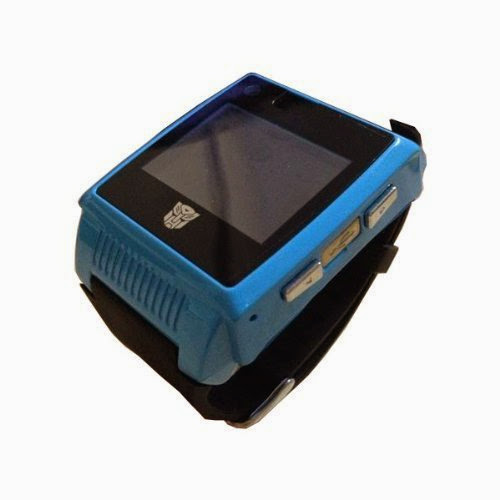  2013 New style Mini Ultrathin Touch screen Waterproof Children Transformers Wristwatch Mobile phone (Light blue)