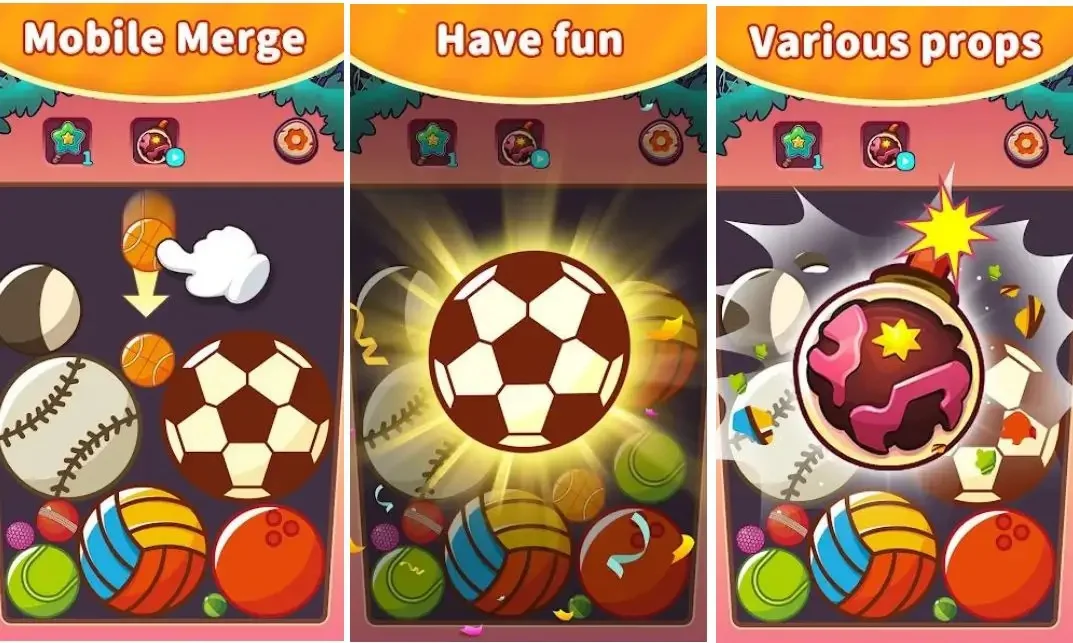 Crazy Balls app screenshots