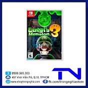 Đĩa Game Nintendo Switch Luigi's Mansion 3
